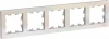 ATN000405 Рамка на 5 постов (жемчужный) Systeme Electric AtlasDesign ATN000405