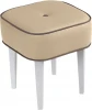 463550 Табурет Handy SQ ОГОГО (арт.463550), (Ткань,Экокожа/Бежевый)