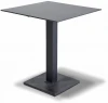 GRAY-90-90-M500 "Каффе" интерьерный стол из HPL квадратный 90х90см, цвет "серый гранит" 4SIS арт.УТ-00000844