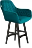 6756510805 Стул барный SHT-ST38/S65 альпийский бирюзовый/венге от фабрики Sheffilton