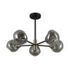 SF4003/5C-BK-AB Потолочная люстра Seven Fires Borno SF4003/5C-BK-AB