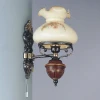 A.2400/1 Бра с выключателем в виде керосиновой лампы A.2400/1 Reccagni Angelo 2400 A 2400/1 (220V, фонарь, под старину, керосиновая лампа)