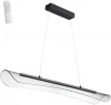 359191 Светильник подвесной Novotech Welle 359191 OVER черный, диммируемый, в комплекте пульт ДУ IP20 LED 3000К~6000К 32W 220-240V (регулировка яркости, на тросе)