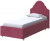 2019715 PROxSON Кровать Эльза (Ткань: Велюр Casa Винный) 80x200
