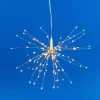ULD-H3030-150/DTA/3AA/RC WARM WHITE IP20 FIREWORKS Фигура светодиодная Фейерверк на батарейках 3AA 30х30см. Подвесная. 120 светодиодов. Теплый белый свет. Пульт ДУ в-к. ULD-H3030-150/DTA/3AA/RC WARM WHITE IP20 FIREWORKS