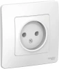 BLNRS000011 Розетка встраиваемая без заземления (белый) Systeme Electric Blanca BLNRS000011
