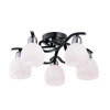 389/5PF-Blackchrome Потолочная люстра IDLamp Gioconda 389/5PF-Blackchrome