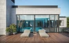 SPHCDS.020200.N1 Шезлонг Hacienda белый/бежевый, алюминий Gardenini SPHCDS.020200.N1