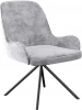 00-00073151 Стул DikLine 402 N84 св.серый, ножки черные арт.00-00073151