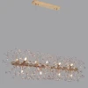 IL5004-12LPA-26 GD BOND Подвесная люстра хрустальная ILLUMICO IL5004-12LPA-26 GD BOND