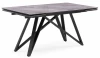 612174 Кухонный стол Notta Вилсон (Металл,Стекло/Черный) арт.612174