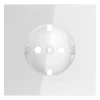 VLS000601 Накладка для розетки с заземлением Voltum S70 VLS000608 (белый глянцевый)