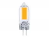 204502 Лампочка светодиодная филаментная капсульная прозрачная G4 2,5W 4200K Ambrella Filament 204502
