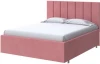 1935440 PROxSON Кровать Modern Large (Ткань: Велюр Ultra Ягодный сорбет) 140x190