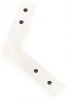 120 connector SPACE-Track system W L-образный соединитель 120° для трекового шинопровода, белый Donolux SPACE-Track system 120 connector W