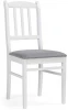 527065 Деревянный стул Woodville Мириел белый / серый 527065