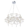 ML.5603.600P СН Подвесная люстра светодиодная хрустальная с пультом с регулировкой цветовой температуры Modelux ML.5603.600P СН