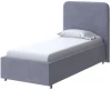 2019742 PROxSON Кровать Олаф (Ткань: Велюр Casa Благородный серый) 90x190
