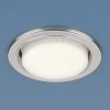 1036 GX53 WH/SL белый/серебро Встраиваемый точечный светильник Elektrostandard 1036 GX53 WH/SL белый/серебро