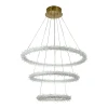 MS.1140.800.600.400 BS Подвесной светильник светодиодный хрустальный с регулировкой цветовой температуры Modelux MODESTYLE MS.1140.800.600.400 BS