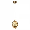 7111/4LB Подвесной светильник Odeon Light Gemme 7111/4LB золотистый/янтарное стекло/металл IP20 LED 4W 300Лм 3000K 200° 220V