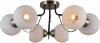 IL0035-6CSQ-79 BK AB Потолочная люстра ILLUMICO IL0035-6CSQ-79 BK AB