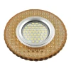 DLS-L143 GU5.3 GLASSY/GOLD Встраиваемый точечный светильник Fametto Luciole DLS-L143 GU5.3 GLASSY/GOLD (220V, круглые)