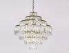 10125+6/C gold Подвесная люстра Newport 10120 10125+6/C gold