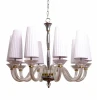 L.7707-10CH-SHADE Подвесная люстра Abrasax Rosalie L.7707-10CH-SHADE