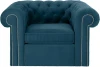 467067 Кресло Chesterfield ОГОГО (арт.467067), (Ткань/Бирюзовый)