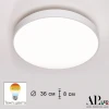 3315.XM302-1-374/24W/4K White Потолочный светильник светодиодный APL LED Toscana 3315.XM302-1-374/24W/4K White