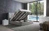 GC1726 180GREY STORAGE Кровать GC1726 (180-200) серый FA905-31с ящиком для белья