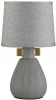 5666/1T Настольная лампа Lumion Fusae 5666/1T серый E14 40W 220V