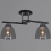 06098-0.3-02 BK+CR Потолочная люстра на штанге Reluce 06098-0.3-02 BK+CR