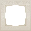 W0012303 Рамка на 1 пост (слоновая кость) W0012303 (a050798)