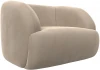 121945 Кресло Лига-041 (Бежевый/Велюр) Лига Диванов арт.121945
