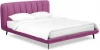 564364 Кровать Amsterdam ОГОГО (арт.564364), (Велюр/Фиолетовый)