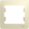 GSL000201 Рамка на 1 пост (бежевый) Systeme Electric GSL000201