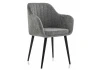 11551 Обеденный стул Woodville Mody light grey fabric 11551