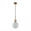 6625/1A Подвесной светильник Odeon Light Lolla 6625/1A бронзовый/белый/камень/металл IP20 E14 40W 220V