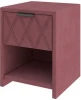 2028058 PROxSON Тумба Side (Ткань: Велюр Ultra Багряный) 44x45