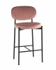 УТ000042503 Стул полубарный Бриф VD велюр пыльно-розовый Stool Group УТ000042503