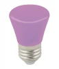 LED-D45-1W/PURPLE/E27/FR/С BELL Лампочка светодиодная конус розовая E27 1W Volpe LED-D45-1W/PURPLE/E27/FR/С BELL
