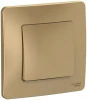 BLNVS010604 Выключатель встраиваемый одноклавишный (титан) Systeme Electric Blanca BLNVS010604