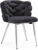 15761 Стул на металлокаркасе Woodville Rendi gray-blue / chrome