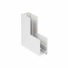 VT0200026-00 Коннектор угловой вертикальный 20 мм магнитный 100*100 для накладного шинопровода, белый Vitaluce VT0200026-00
