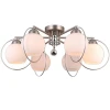 SPHERE II 81051-6C SATIN NICKEL Потолочная люстра Natali Kovaltseva Sphere Ii 81051-6C SATIN NICKEL