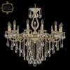 31.2401.12.300.B.GW.FL3M Подвесная люстра с хрустальными подвесками Art Classic 31.24 31.2401.12.300.B.GW.FL3M