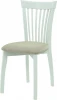 101888 Стул Аврора Тулон, Эмаль белая/Шелк Атина