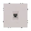 EC-017CM Розетка Ethernet RJ45 кашемир матовый Kollinger Eclipse EC-017CM
